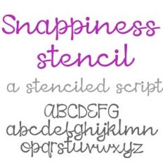 ZP Snappiness Stencil