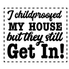 I childproofed my house but they still get in
