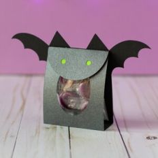 Halloween Bat Treat Bag Holder