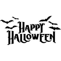 Happy Halloween Bats