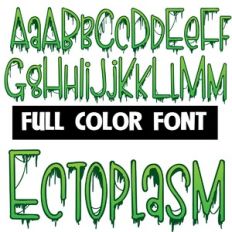 Ectoplasm Color Font