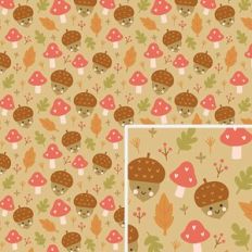 Happy Acorn Pattern
