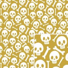 Skull and Bones Pattern