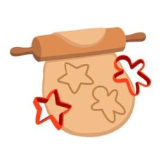 Baking Christmas Cookies