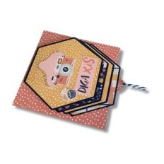 HEXAGONAL CASCADE CARD