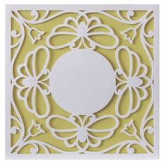 Butterflies layer card