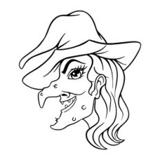 Witch face
