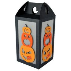Halloween Pumpkin Stack Lantern