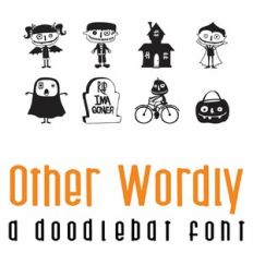 Other Worldly Doodlebat Font