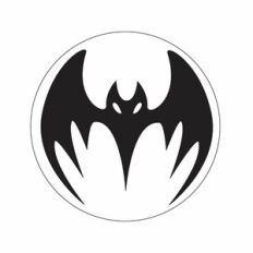 Halloween Bat Medallion
