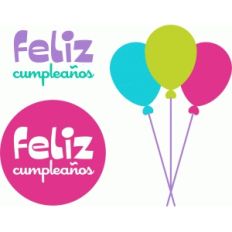 feliz cumpleanos - bizcocho