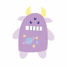 Cute Alien Monster Harold