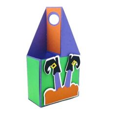 Witch Feet Large Halloween Tote