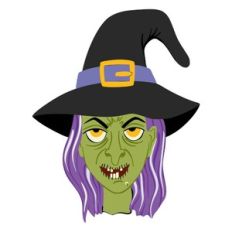 Witch face