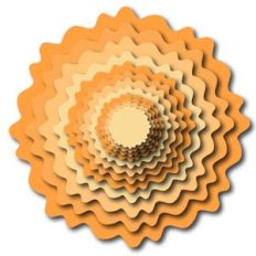 nested wavy circles