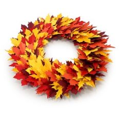 Fall Leaf Wreath