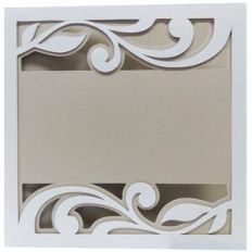 FLOURISH WEDDING CARD
