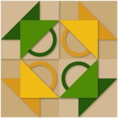 stamp baskets quilt block