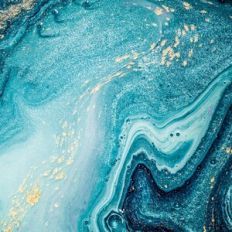 Glittery Alcohol Ink Wash