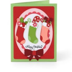 A2 Christmas Stockings Card