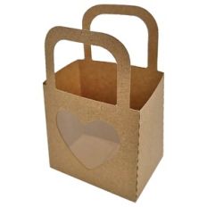 Simple Bag with Heart Window