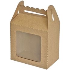 Scallop Gable Box with Square Window