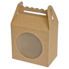 Scallop Gable Box with Round Window