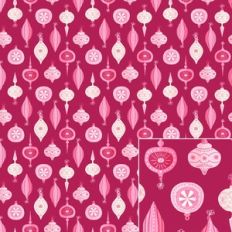 Christmas Tree Bauble Decorations Printable Pattern
