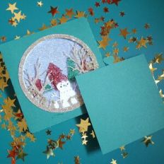 Merry Christmas Card Box