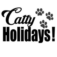 CATTY HOLIDAYS PAWS
