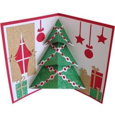 christmas pop up card