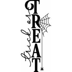 Trick or Treat Porch Sign