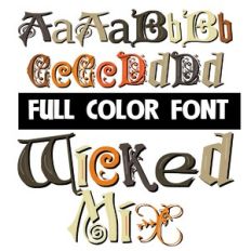 Wicked Mix Color Font