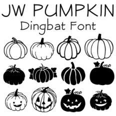 JW Pumpkin font