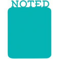 noted 3x4 life card