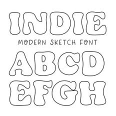 BFC Indie Bold Modern Sketch Font