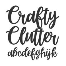BFC Crafty Clutter Brush Script Font