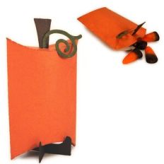 Box Mini Pillow Pumpkin Favor