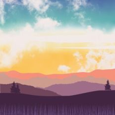 Sunset Mountains