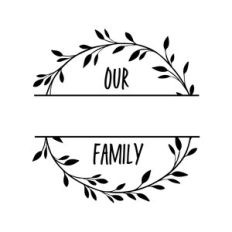 Our Family Wreath Frame