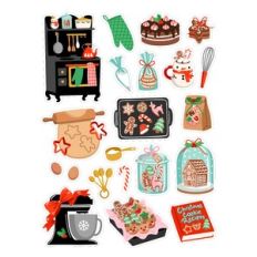 Christmas Baking Stickers