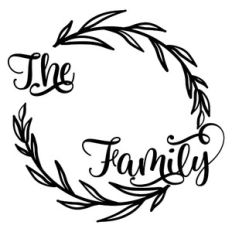 The Family Name Wreath