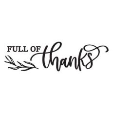 Full Of Thanks