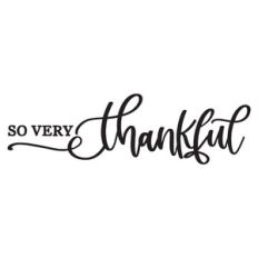 So Very Thankful