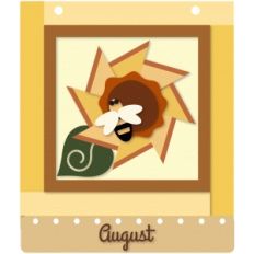 august dozen squares quilt block