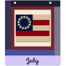 july dozen squares quilt block