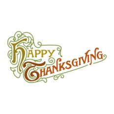 Happy Thanksgiving Phrase