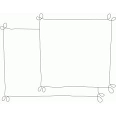 swirl border sketch