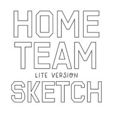 BFC Home Team Lite Sports Sketch Font