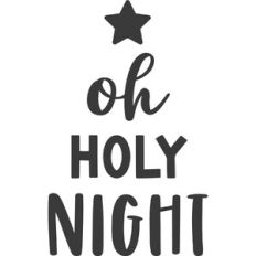 Oh Holy Night Tree
